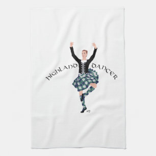 Linge De Cuisine Danseur des Highlands écossais - Fling