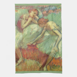 Linge De Cuisine Danseuses en vert par Edgar Degas, Ballet Vintage