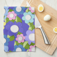 De Belles Fleurs De Felt Avec Des Taches