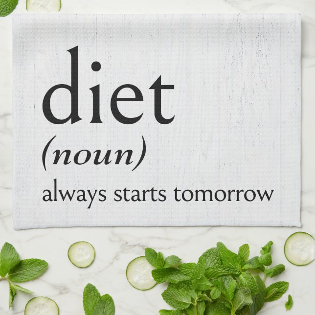 Linge De Cuisine Définition de DIET (Plié)