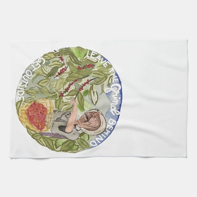 Linge De Cuisine Dehors Nature Coffee Shirt (Horizontal)