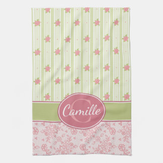 Linge De Cuisine Dentelle personnalisée et jardin anglais