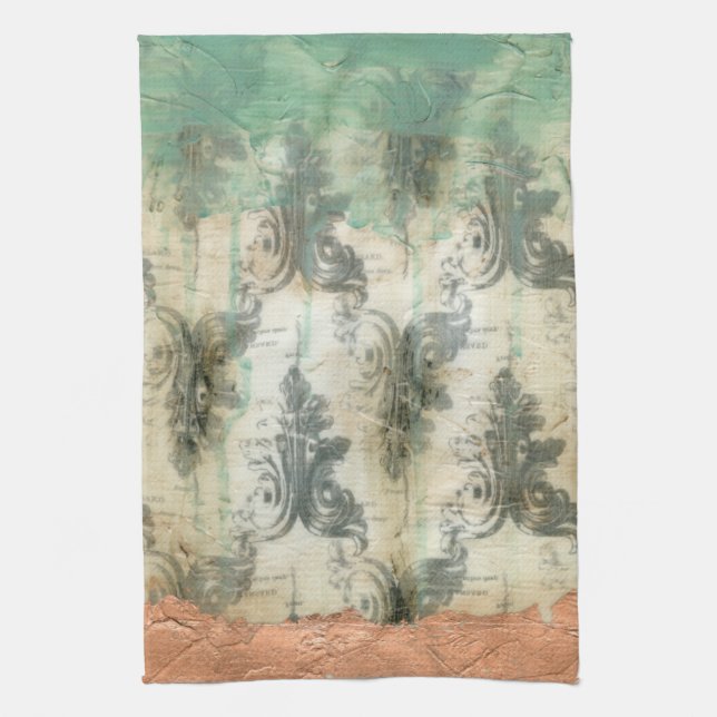 Linge De Cuisine Design moderne Fleur De Lis (Vertical)