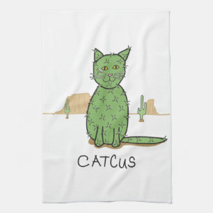Linge De Cuisine Dessin drôle de cactus de "Catcus"