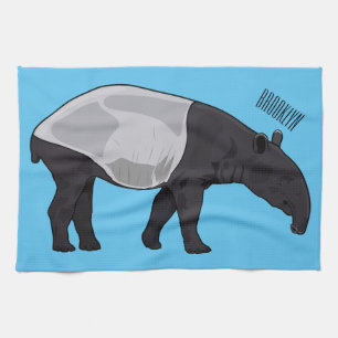 Linge De Cuisine Dessin sur Tapir