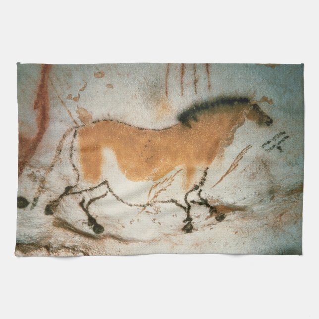 Linge De Cuisine Dessins de grotte Lascaux (Horizontal)