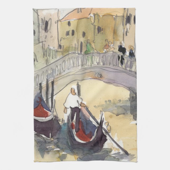 Linge De Cuisine Destinations | Venice Plein Air Gondola Ride (Vertical)