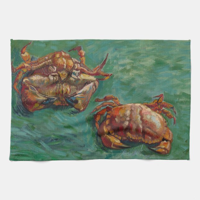 Linge De Cuisine Deux crabes par Vincent van Gogh (Horizontal)