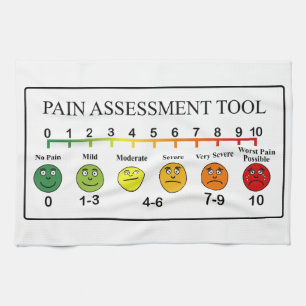 Linge De Cuisine Diagramme Médicale d'outil d'évaluation de doule