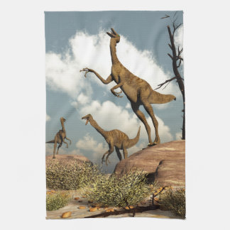 Linge De Cuisine Dinosaures de Gallimimus - 3D rendent