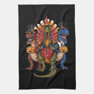 Linge De Cuisine Dinosaures du Bon thanksgiving T-Rex TRexdonnant