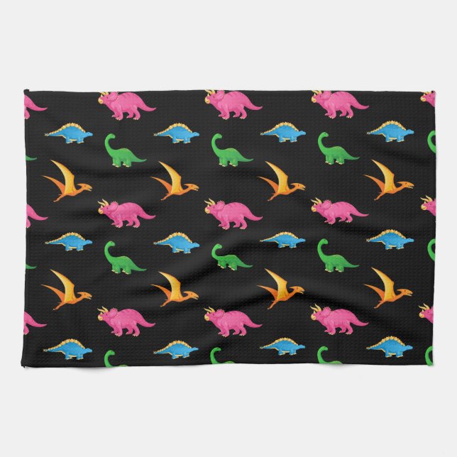 LINGE DE CUISINE DINOSAURS (Horizontal)