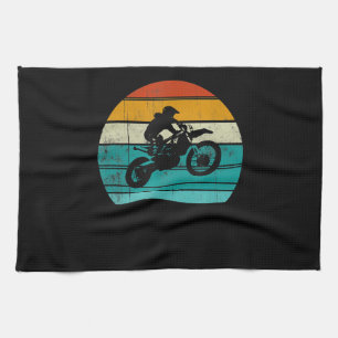 Linge De Cuisine Dirt Bike Motorcycle Cadeau Pour Hommes