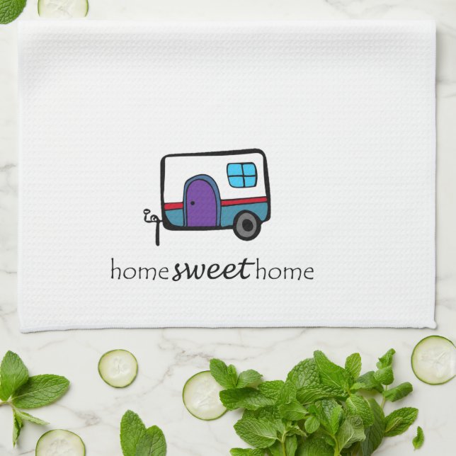 Linge De Cuisine Dishtowel du camping (Plié)