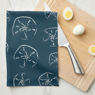 Linge De Cuisine Dollar de sable Motif Dessin Océan Bleu