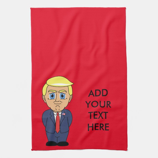 Linge De Cuisine Donald Trump semblant suffisant (Vertical)