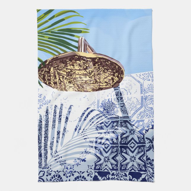 Linge De Cuisine Douche tropicale (Vertical)