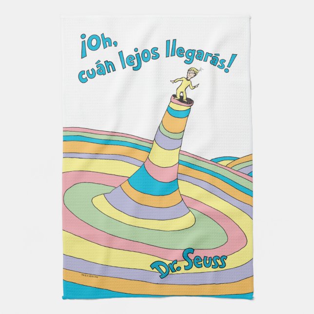 Linge De Cuisine Dr. Seuss | Oh, vous irez loin ! (Vertical)