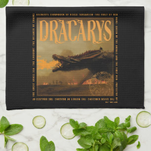 Linge De Cuisine "Dracarys" Drogon Breathing Fire Graphic