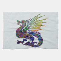 Dragon orné de bijoux