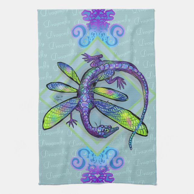 Linge De Cuisine Dragonfly (Vertical)