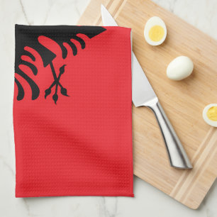 Linge De Cuisine Drapeau albanais