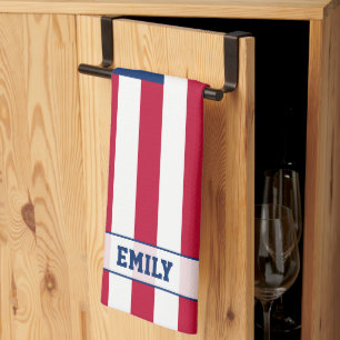 Linge De Cuisine Drapeau américain personnalisé Stars et bandes