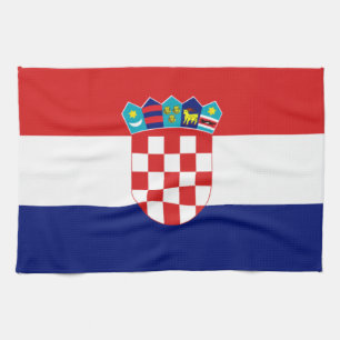 Linge De Cuisine Drapeau croate - Trobojnica