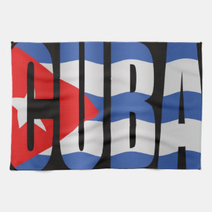Linge De Cuisine Drapeau cubain