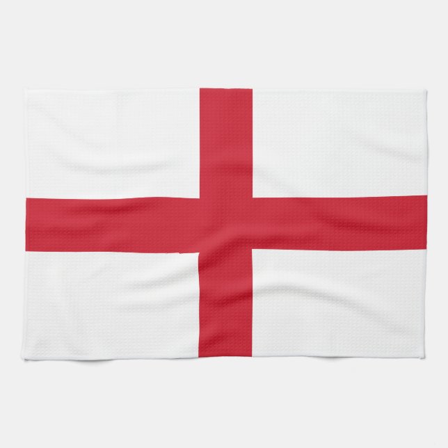 Linge De Cuisine Drapeau d'Angleterre (Horizontal)