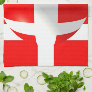 Linge De Cuisine Drapeau danois