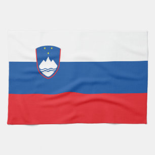 Linge De Cuisine Drapeau de la Slovénie