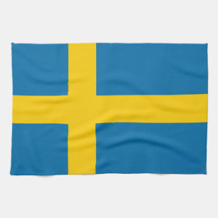 Linge De Cuisine Drapeau de la Suède