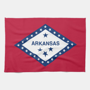 Linge De Cuisine Drapeau de l'Arkansas