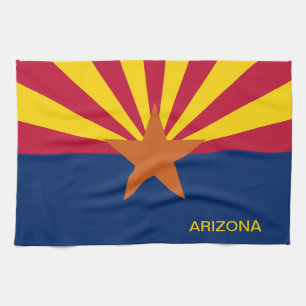 Linge De Cuisine Drapeau de l'État d'Arizona