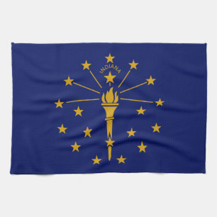 Linge De Cuisine Drapeau de l'État de l'Indiana