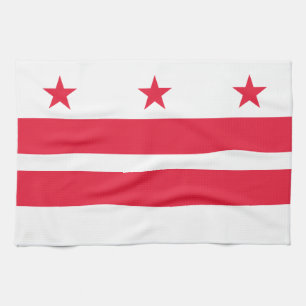 Linge De Cuisine Drapeau de l'État de Washington DC