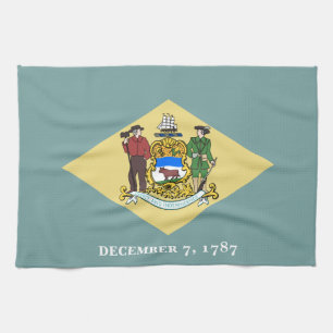 Linge De Cuisine Drapeau de l'État du Delaware