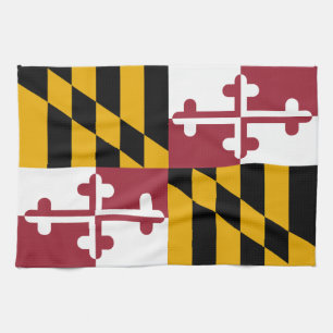 Linge De Cuisine Drapeau de l'État du Maryland