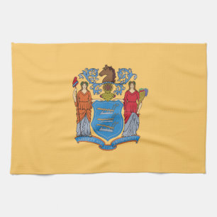 Linge De Cuisine Drapeau de l'État du New Jersey