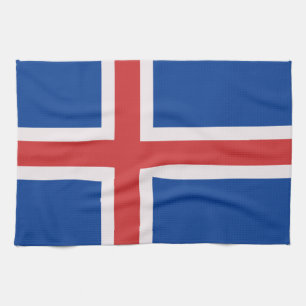 Linge De Cuisine Drapeau de l'Islande