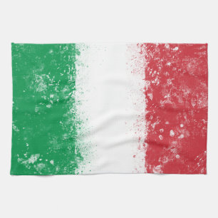 Linge De Cuisine Drapeau de l'Italie
