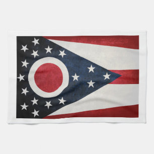 Linge De Cuisine Drapeau de l'Ohio