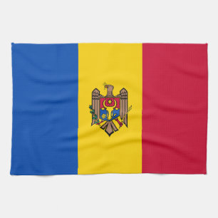 Linge De Cuisine Drapeau de Moldova