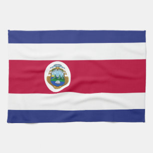 Linge De Cuisine Drapeau de Rican de côte