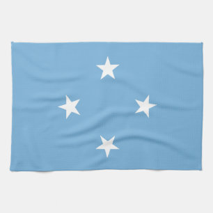 Linge De Cuisine Drapeau des États fédérés de Micronésie