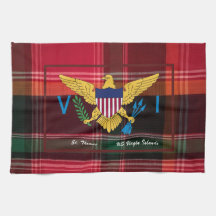 Drapeau des îles Vierges américaines St. Thomas US