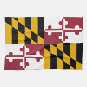 Linge De Cuisine Drapeau d'état du Maryland