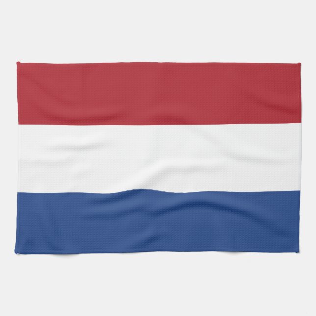 Linge De Cuisine Drapeau du de Pays-Bas (Horizontal)