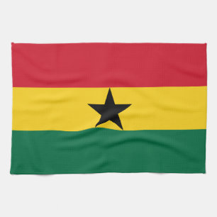 Linge De Cuisine Drapeau du Ghana